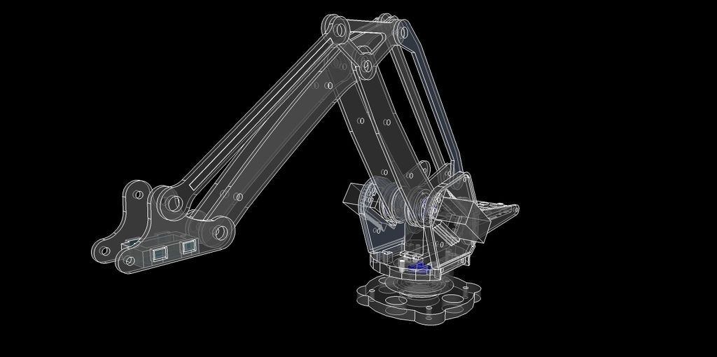 Lite Arm - Открытый 3D-принтованный роботизированный манипулятор