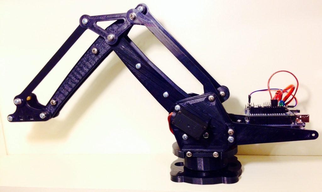 Lite Arm - Открытый 3D-принтованный роботизированный манипулятор