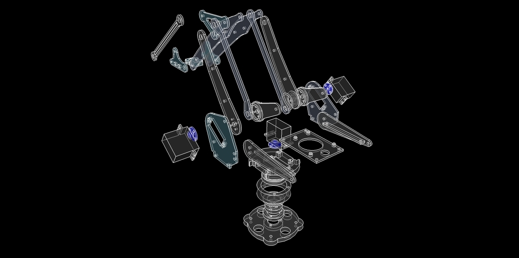 Lite Arm - Открытый 3D-принтованный роботизированный манипулятор