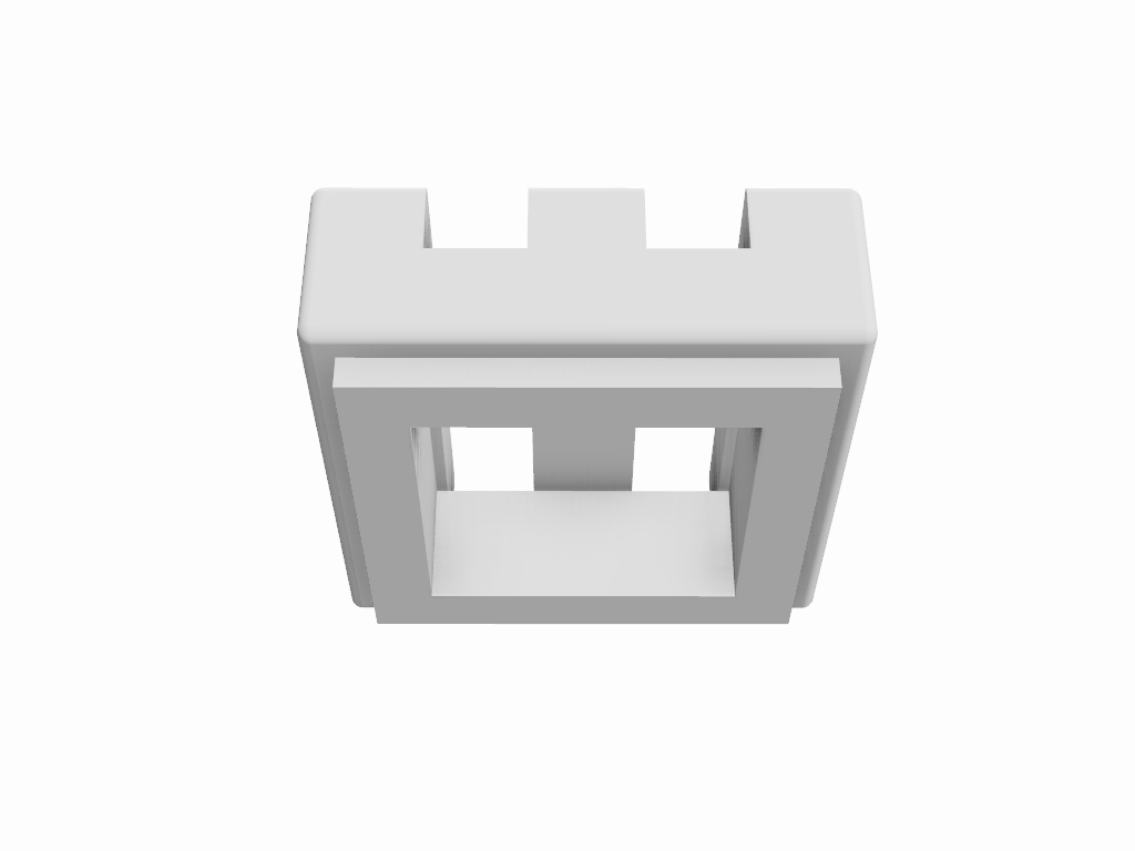 1x1 открытая плитка для универсальной системы кирпичей