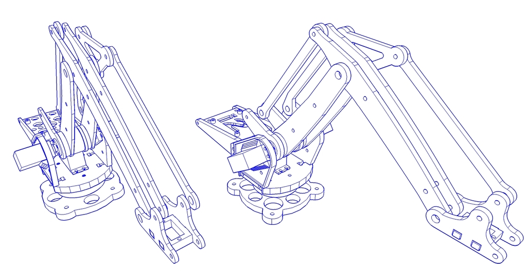 Открытый роботизированный манипулятор (Lite Arm i2)