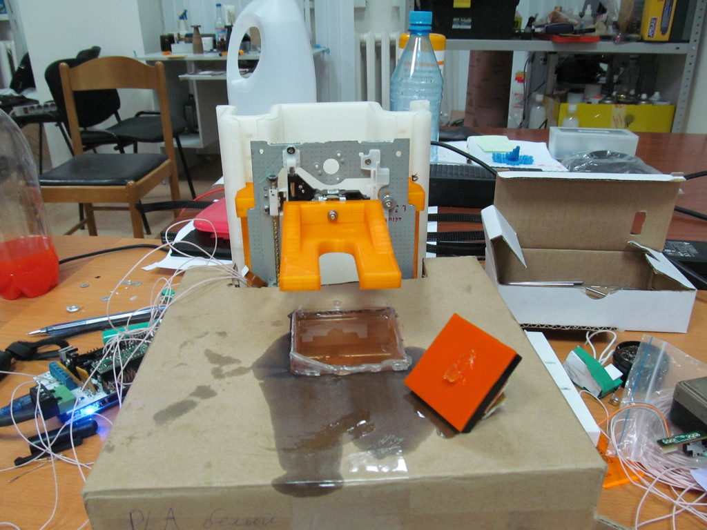 3D-принтер RAR Print - открытый проект на основе CD/DVD приводов