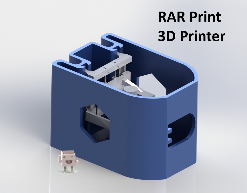 3D-принтер RAR Print - открытый проект на основе CD/DVD приводов