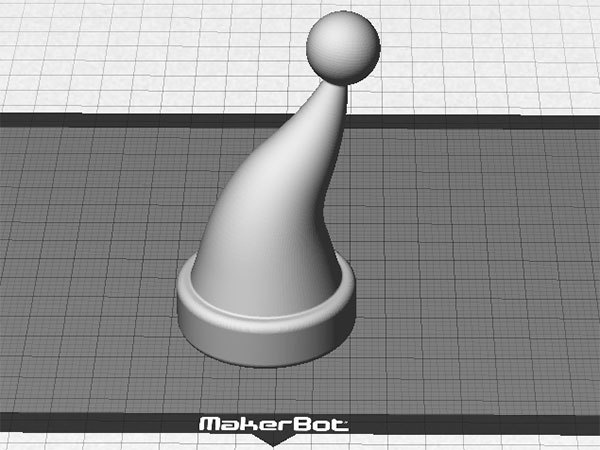 Шапка Санты - рождественское украшение для бутылки
