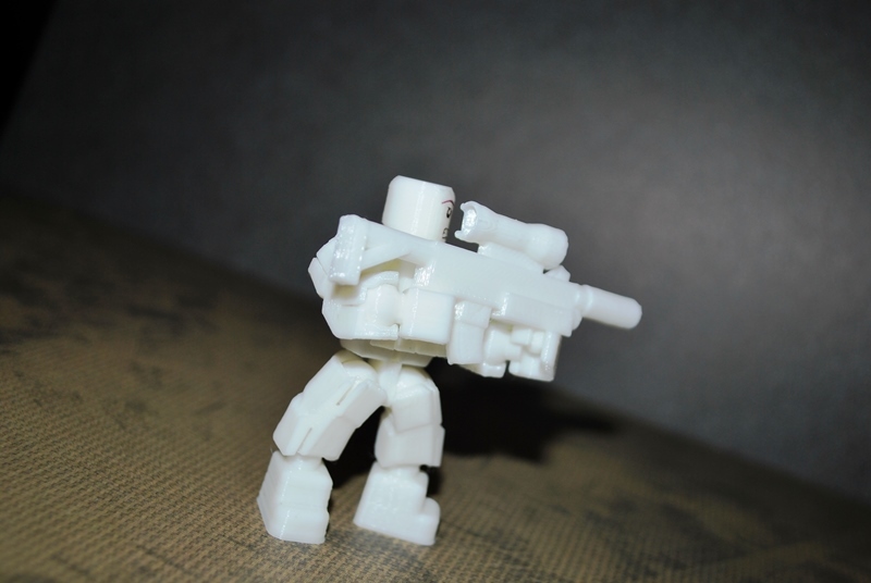 Killer Kommando - Открытый минифигурка без поддержки