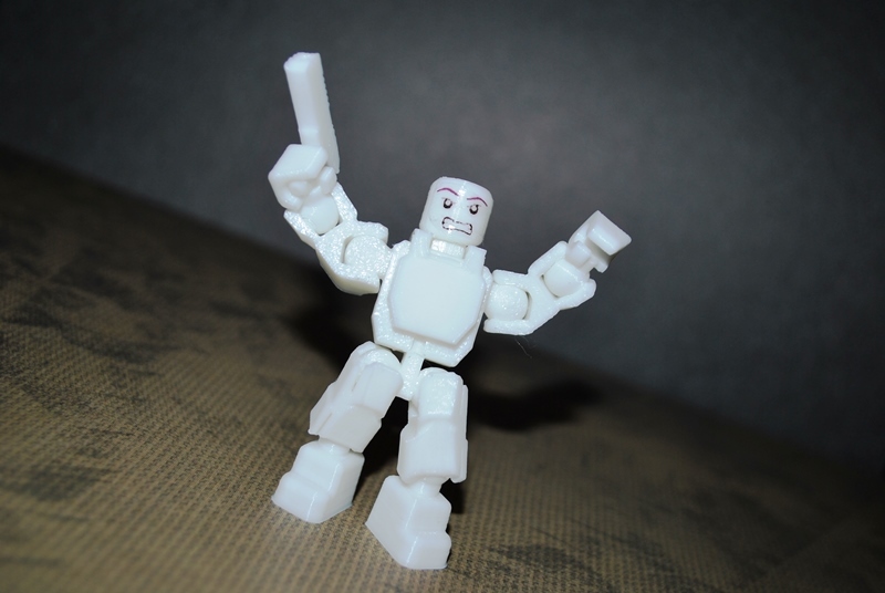 Killer Kommando - Открытый минифигурка без поддержки