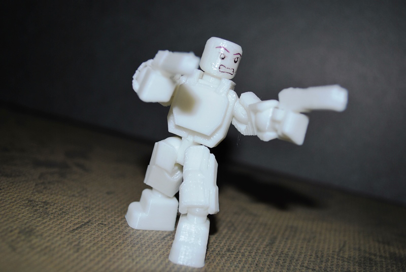 Killer Kommando - Открытый минифигурка без поддержки