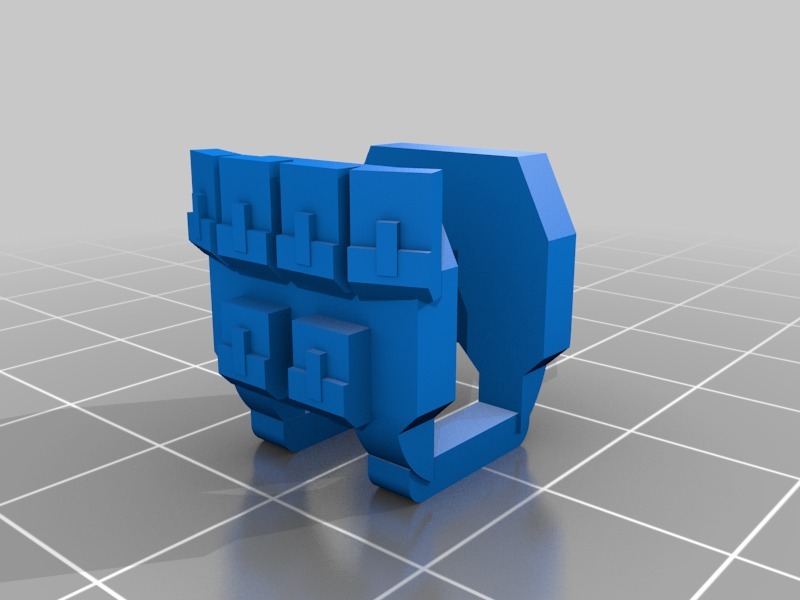 Killer Kommando - Открытый минифигурка без поддержки