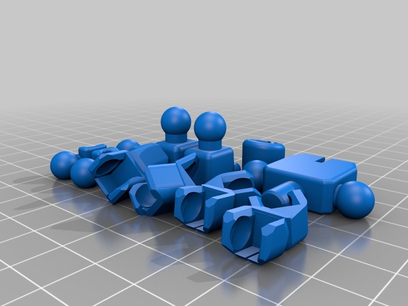 Killer Kommando - Открытый минифигурка без поддержки