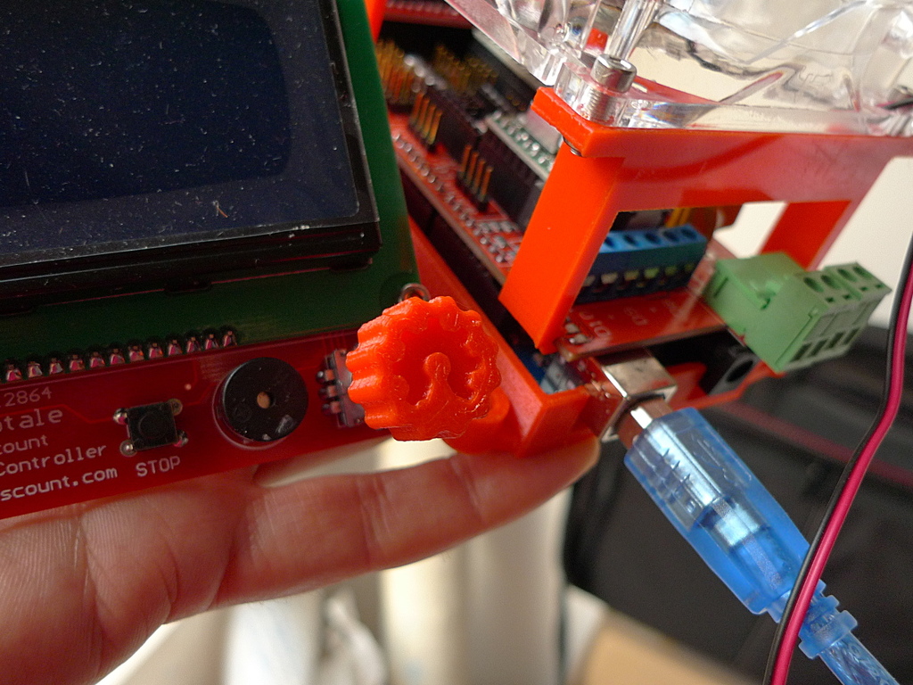 Контроллер рукоятки для LCD Open Hardware