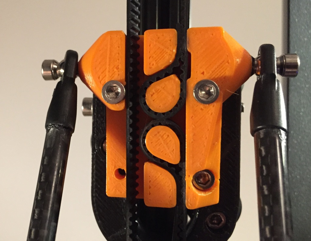 Самозамыкающийся кареточный узел для Kossel Mini