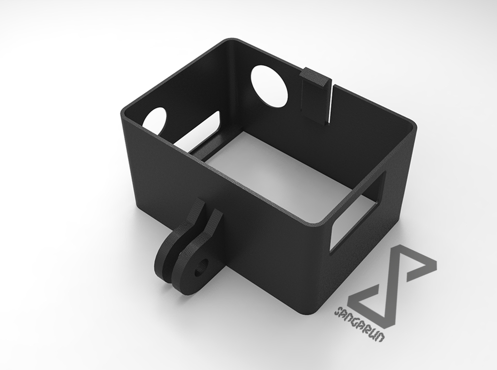 Открытый чехол для GoPro Hero3+ с LCD Bacpac