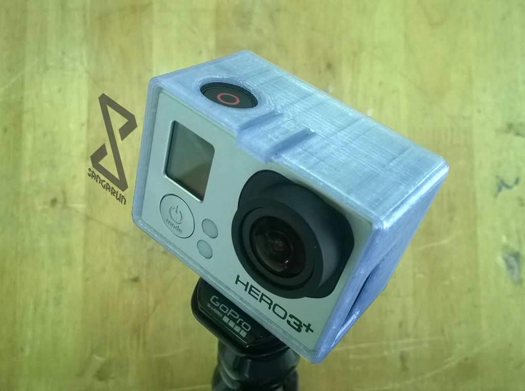 Открытый чехол для GoPro Hero3+ с LCD Bacpac