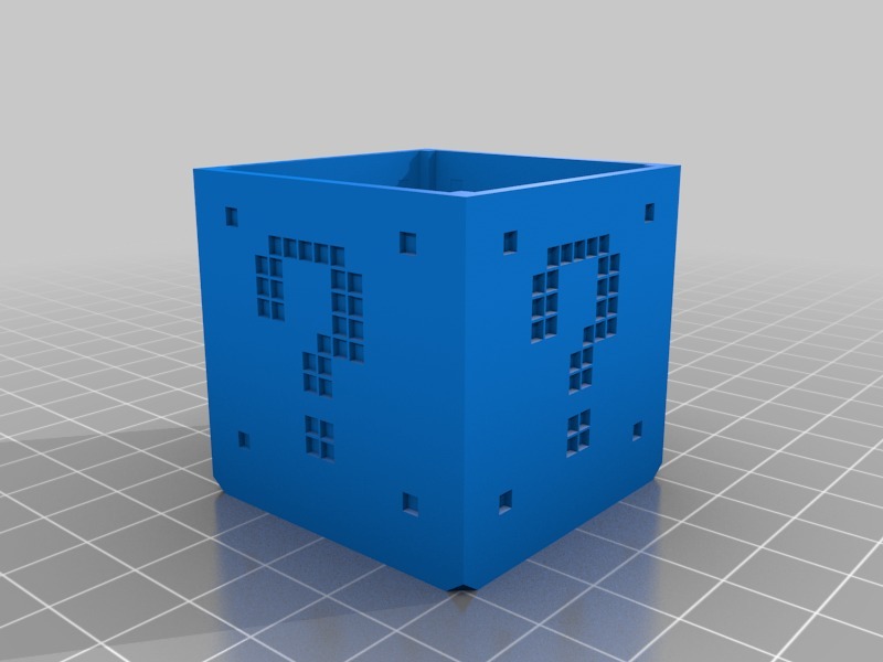 Коробка для картриджей Nintendo 3DS и DS с вопросительным знаком