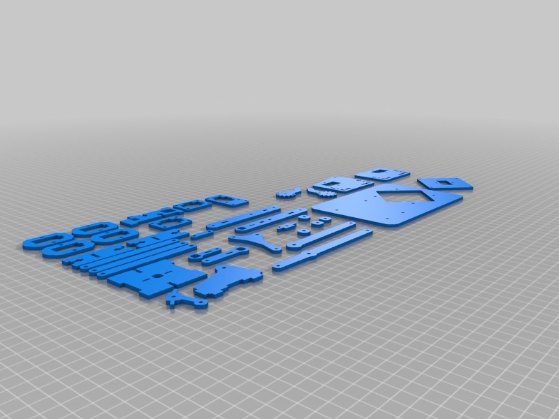 3D модель MeArm 0.4 для печати