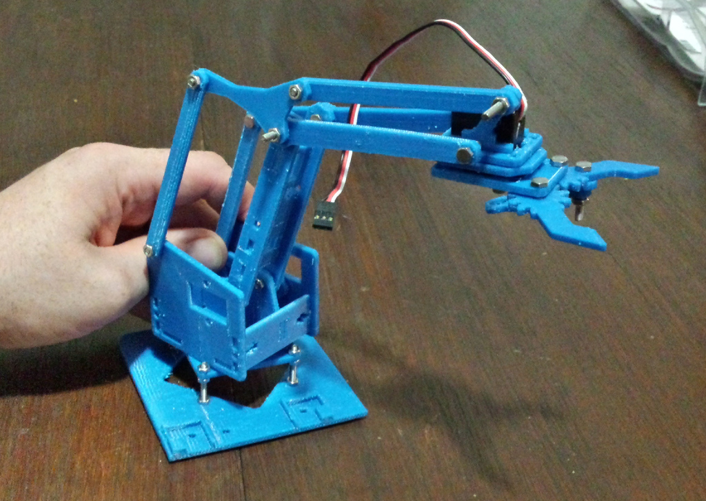 3D модель MeArm 0.4 для печати