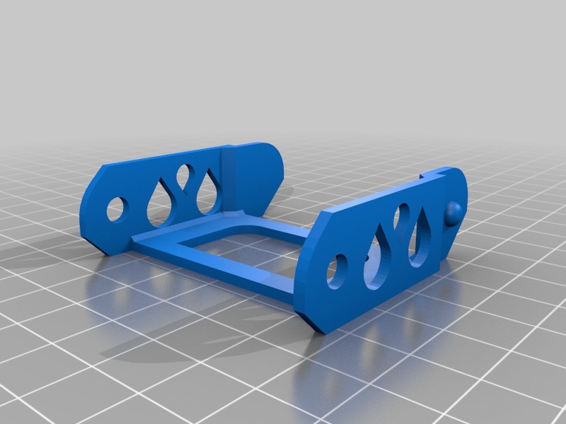 Большая открытая энергокабельная цепь (55x15 мм)