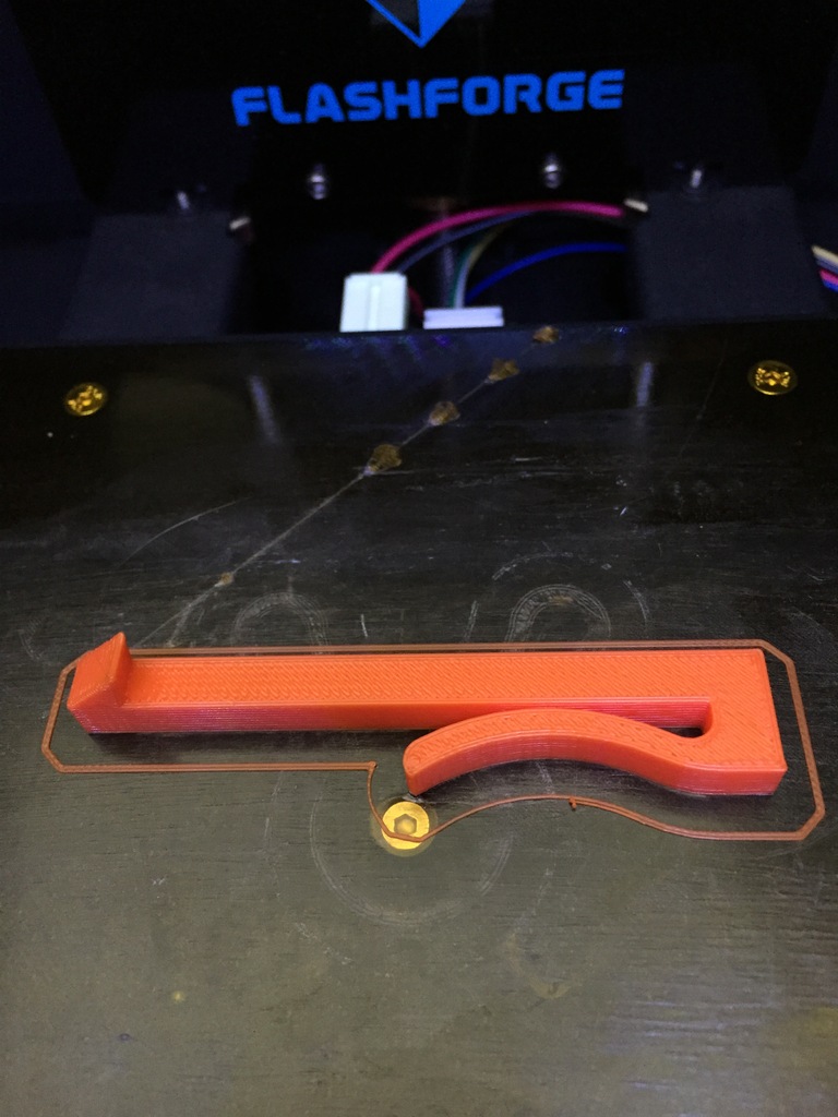 Клипса для открытой двери 3D-принтера