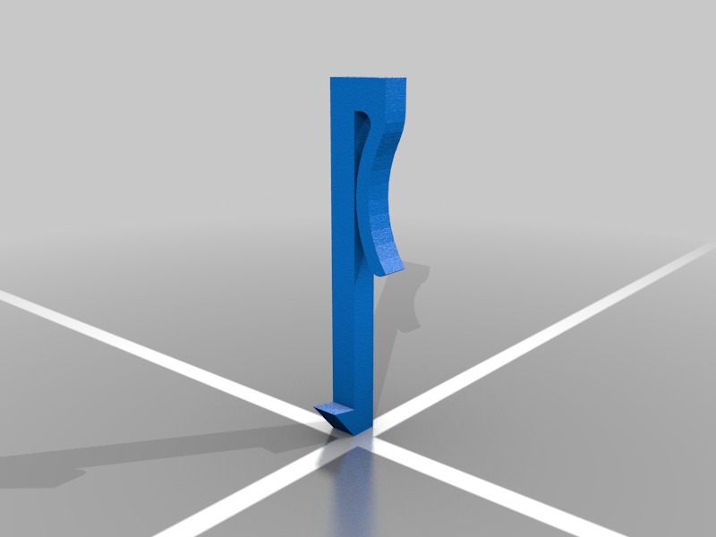 Клипса для открытой двери 3D-принтера