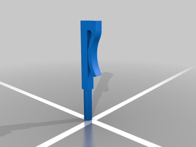 Клипса для открытой двери 3D-принтера