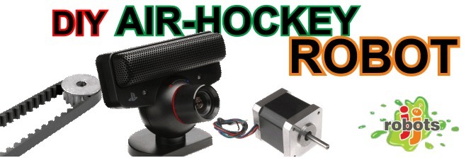 Робот для игры в воздухе хоккей