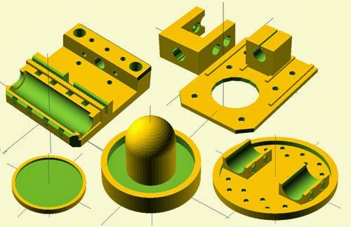 Робот для игры в воздухе хоккей