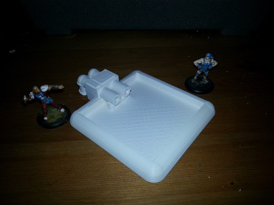 Открытый химический бак для настольных игр 30мм