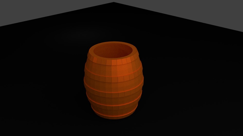 Открытый бочонок