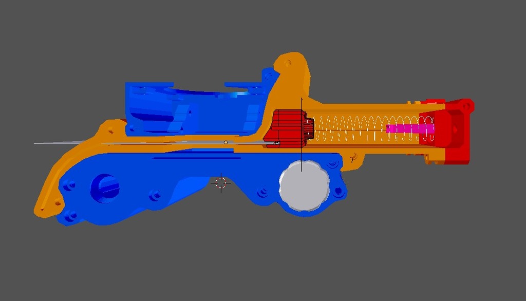Пружинная затворная система для камеры Open Reflex