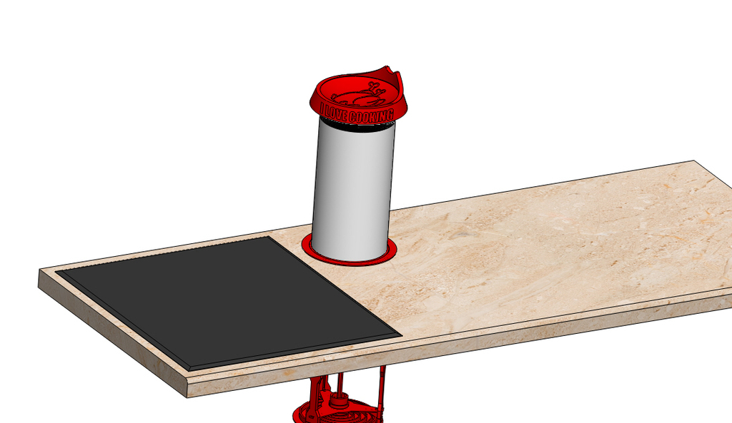 Диспенсер для бумаги с механизмом Push Lock