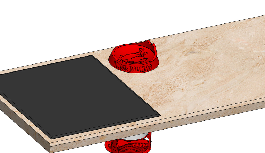 Диспенсер для бумаги с механизмом Push Lock