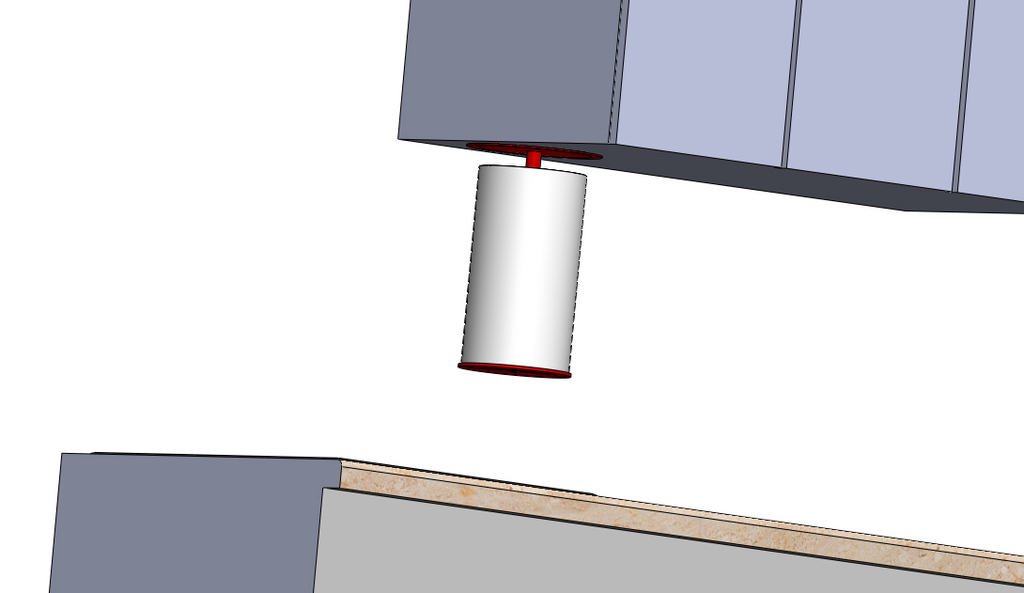 Диспенсер для бумаги с механизмом Push Lock
