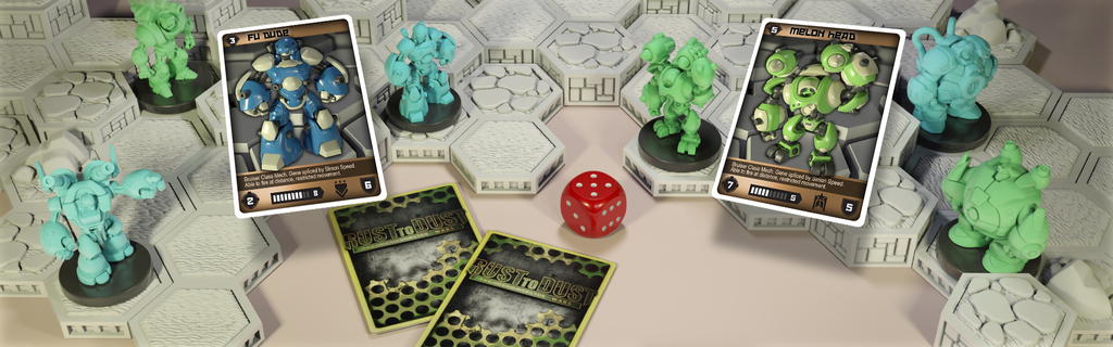 Фигурка робота класса Bruiser для настольной игры