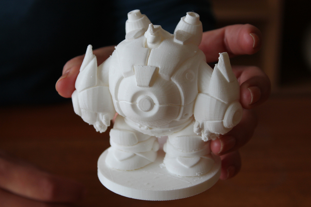 Фигурка робота класса Bruiser для настольной игры