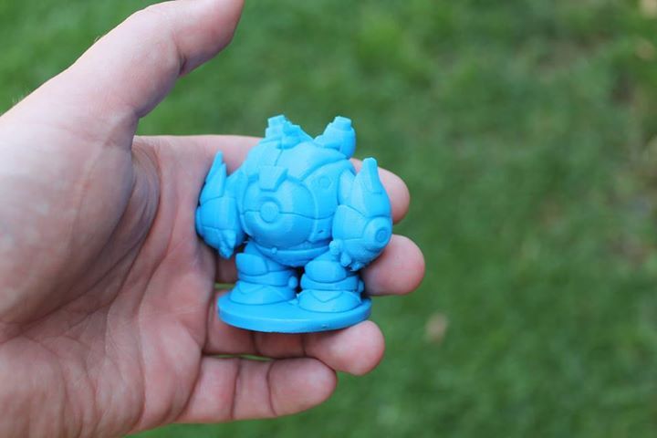 Фигурка робота класса Bruiser для настольной игры