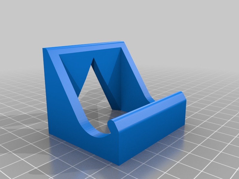 Подставка для смартфона с открытой задней частью