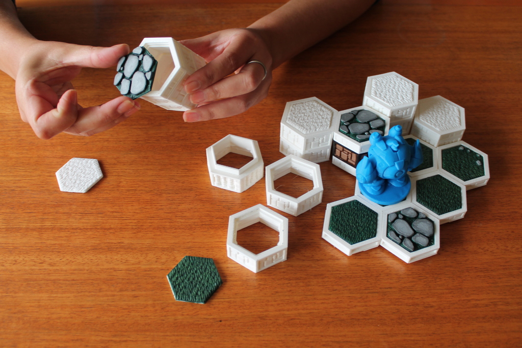 Стеклящаяся кирпичик для настольной игры