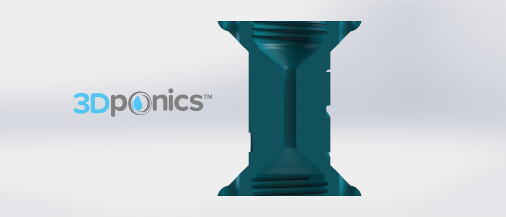 Соединитель для бутылок (большой) - 3Dponics