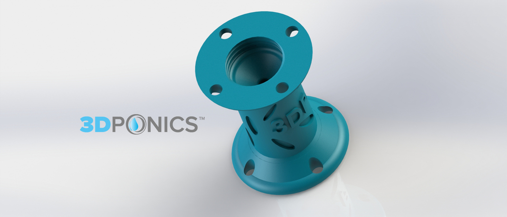 Соединитель для бутылок (большой) - 3Dponics