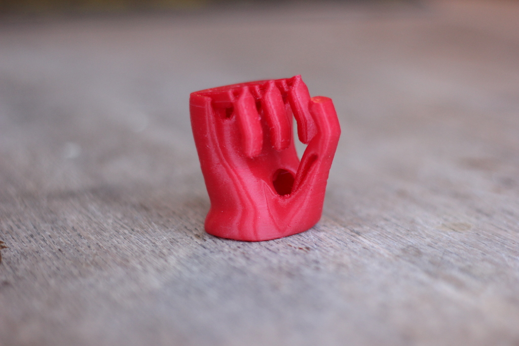 Миниатюрная роботизированная рука для NinjaFlex