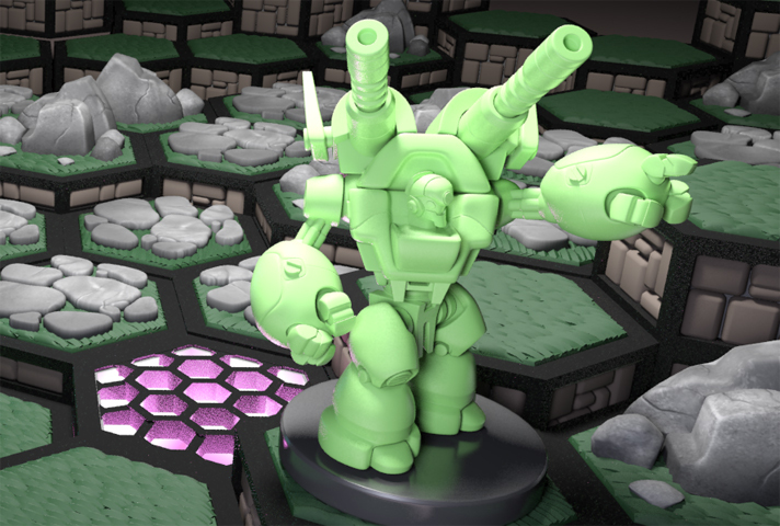 Тройной соединитель для настольной игры