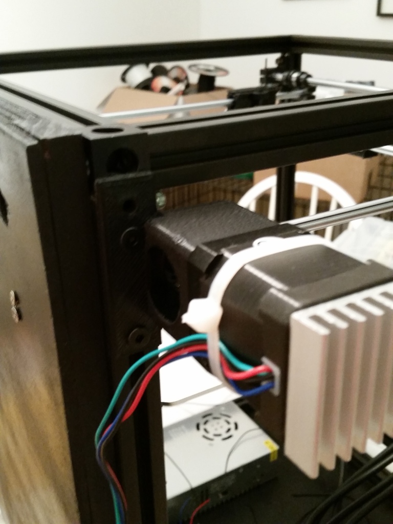 Крепление мотора NEMA 17 для 2020 экструзии и подшипника KP08