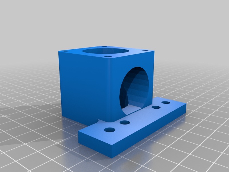 Крепление мотора NEMA 17 для 2020 экструзии и подшипника KP08