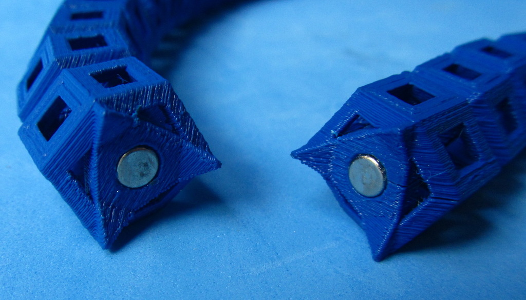 Магнитная петля из додекаэдра (открытая)