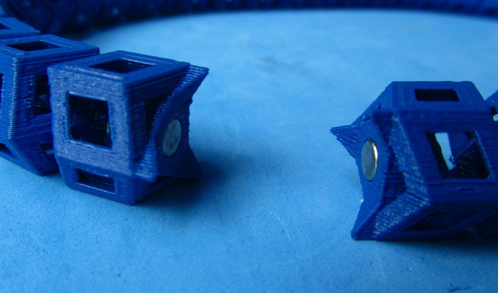 Магнитная петля из додекаэдра (открытая)