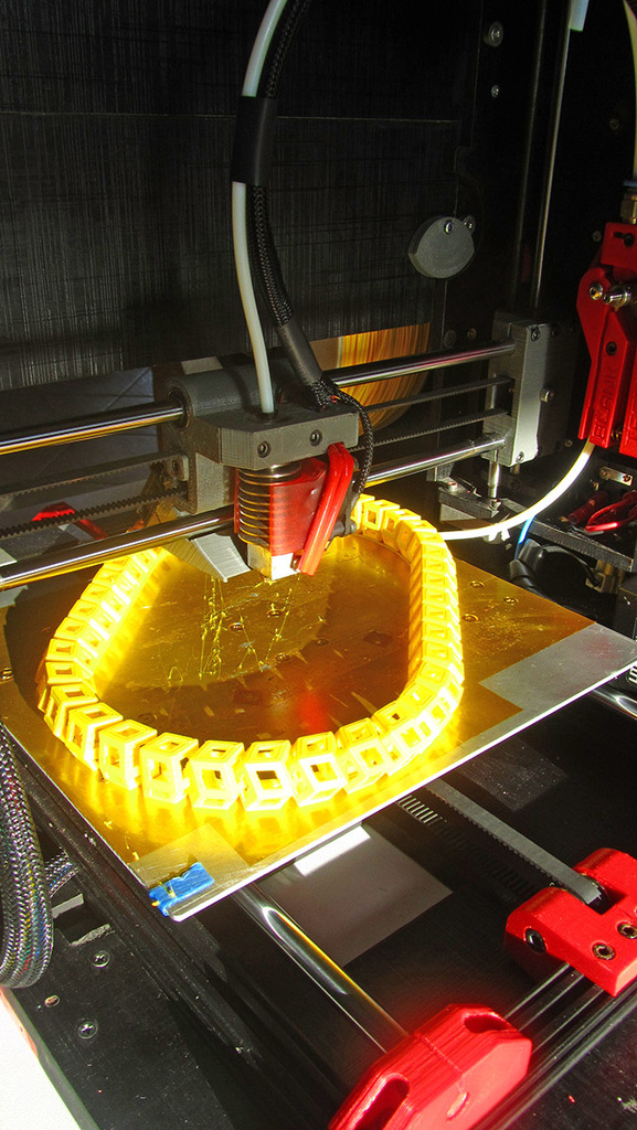 Магнитная петля из додекаэдра (открытая)