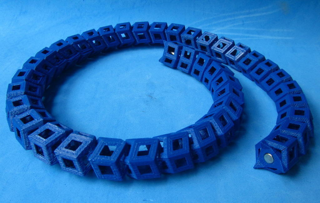 Магнитная петля из додекаэдра (открытая)