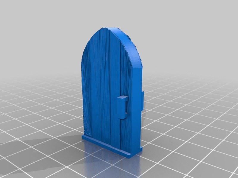 Готическая RPG плитка - арка 2x2 с полом