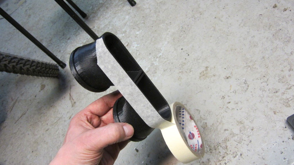 Задняя деталь центрального воздуховода Opel Ascona B / Manta B