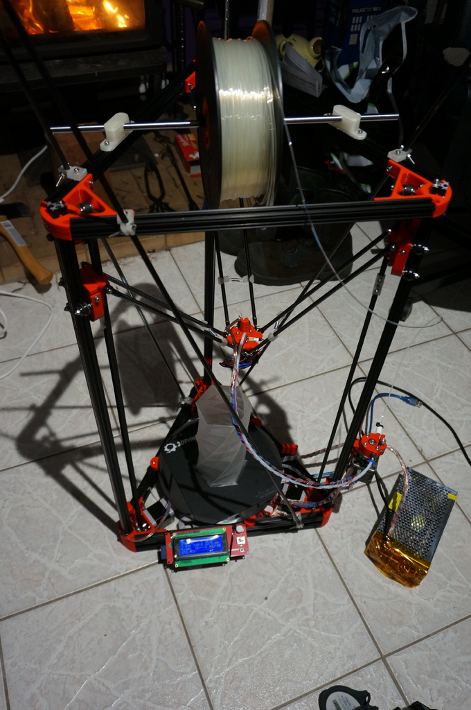 Упор для Kossel XL (15мм открытая балка)